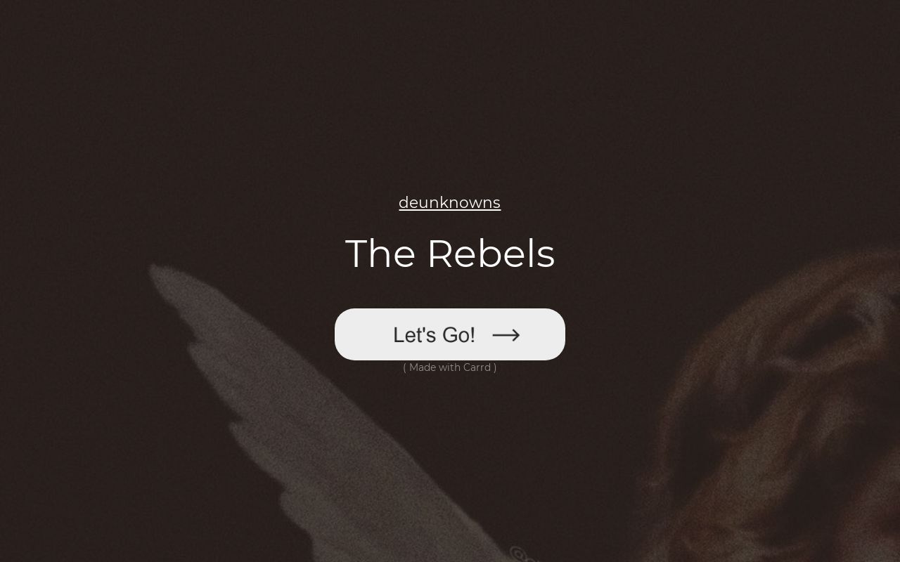 Carrd profile picture for @rebels